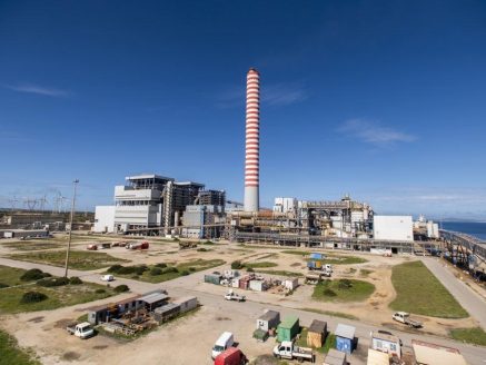 Fiume Santo low-carbon energy hub in Italy.