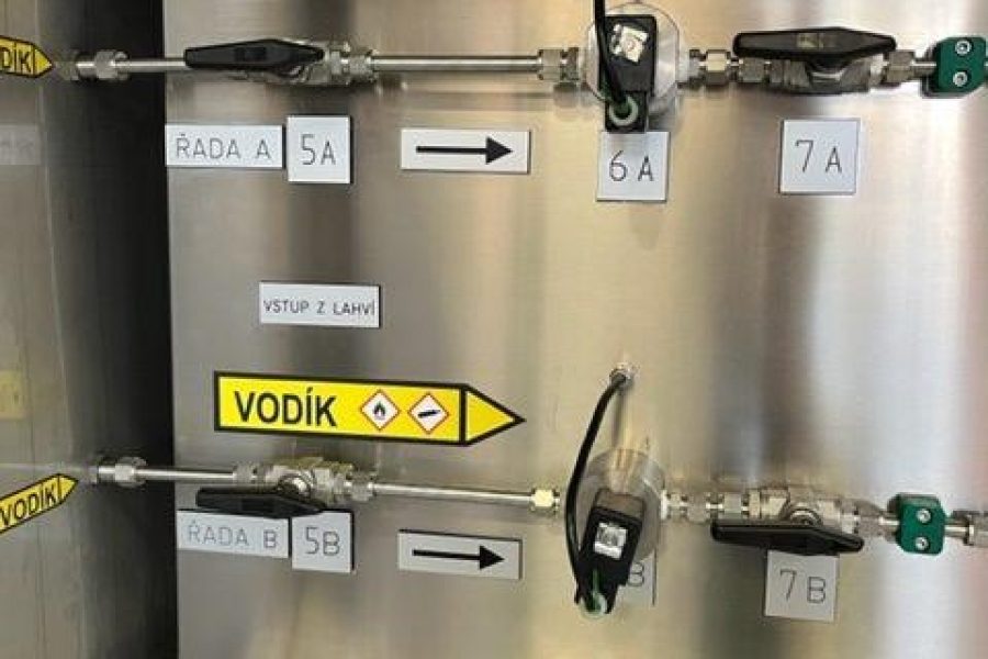 Přenos čistého vodíku